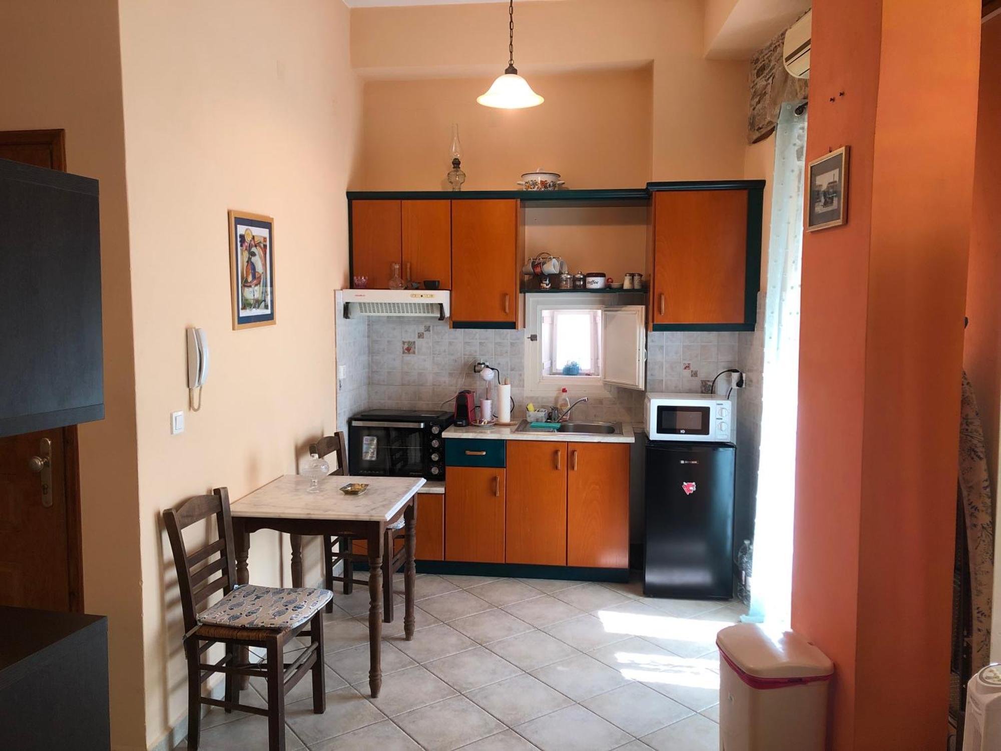 1872 - Agnes, Cozy Stony Apartment With Balcony Ermoupoli Exterior photo